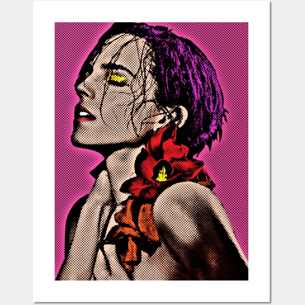 Emma Watson Andy Warhol Pop Art Wall Art by Creativedy Stuff